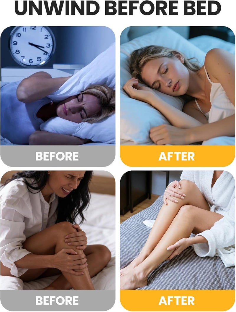 Venture Pal Magnesium Lotion, Topical Magnesium Cream, Leg & Muscle Relaxation with Coconut Oil, Shea Butter & Hyaluronic Acid, Safe for Kids - Image 2